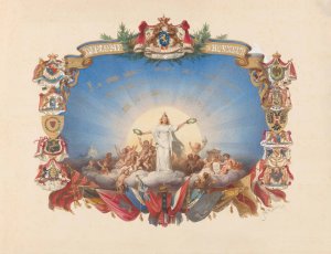 Ontwerp voor een Diplome d'Honneur by Johan Philip Koelman Oil Painting
