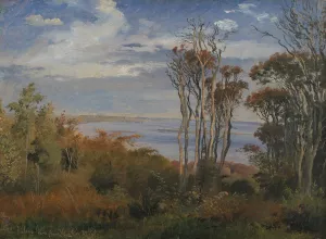 Kolas Wood, Vejrhoj Oil painting by Johan Thomas Lundbye