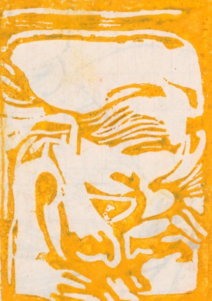 Abstracte compositie  by Johan Thorn Prikker - Hand-Painted Oil Painting Reproduction