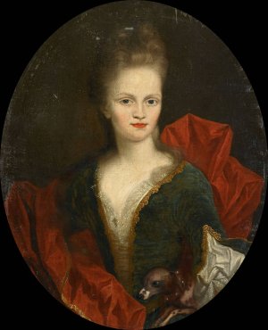 Anna Margaretha van Petcum by Johan Van Diest Oil Painting