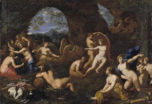Diana and Callisto by Johan Van Haensbergen Oil Painting