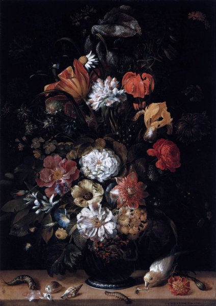 Bouquet of Flowers with Animals