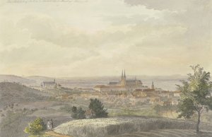 Ansicht von Bamberg von Suden by Johann Adam Klein Oil Painting