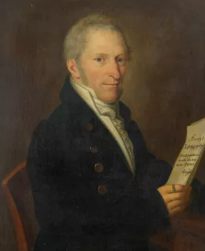 Philipp von Jeckl, Magistratsrat by Johann Baptist Hoechle Oil Painting