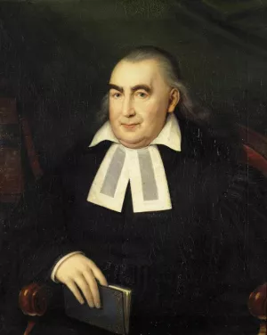 Portrait of a Pastor painting by Johann Baptist Ii Lampi