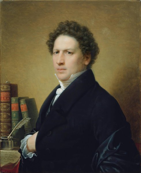 Dr. von Bach  by Johann Baptist Von Lampi The Elder - Hand-Painted Oil Painting Reproduction