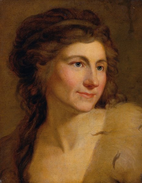 Frauenbildnis by Johann Baptist Von Lampi The Elder - Hand-Painted Oil Painting Reproduction