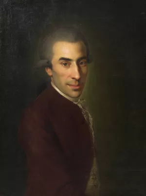 Ignaz von Born by Johann Baptist Von Lampi The Elder Oil Painting