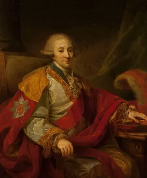 Portrait of a dignitary by Johann Baptist Von Lampi The Elder Oil Painting
