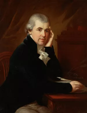 Portrait of a man by Johann Baptist Von Lampi The Elder Oil Painting