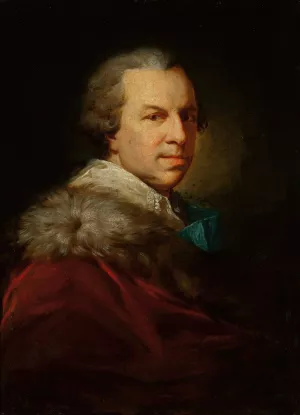 Portrait of Stanislaw Szczesny Potocki by Johann Baptist Von Lampi The Elder Oil Painting