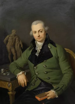 Riccardo Milliotti von Dallberg by Johann Baptist Von Lampi The Elder Oil Painting