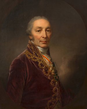 Josef von Sonnenfels by Johann Baptist Von Lampi The Younger Oil Painting