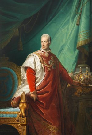 Portrat des Kaisers Franz II. by Johann Baptist Von Lampi The Younger Oil Painting
