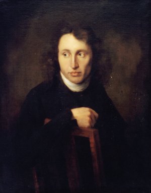 Autoportrait by Johann Bernhard Scheffer Oil Painting