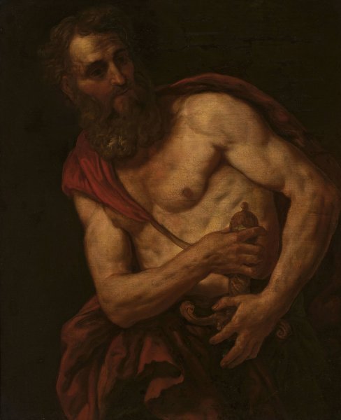 Saint Paul by Johann Carl Loth - Hand-Painted Oil Painting Reproduction