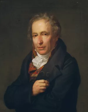 Der Justizrat Guillaume Mila Oil painting by Johann Erdmann Hummel