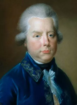 William V, Prince of Orange-Nassau by Johann Friedrich Tischbein Oil Painting