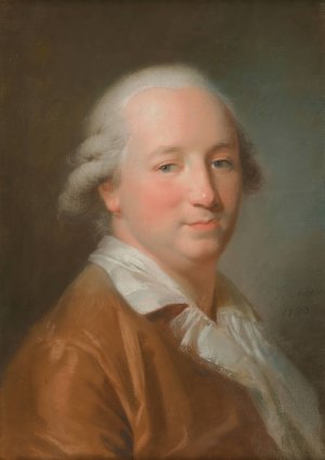 Portrait de Christian Heigelin by Johann Friedrich August Tischbein Oil Painting