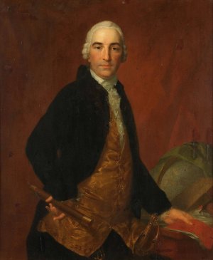 Portrait of Willem Arnold Alting, Governor-General of the Dutch East India Company by Johann Friedrich August Tischbein Oil Painting