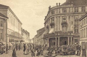 View of Muhlendamm by Johann Friedrich Stock Oil Painting