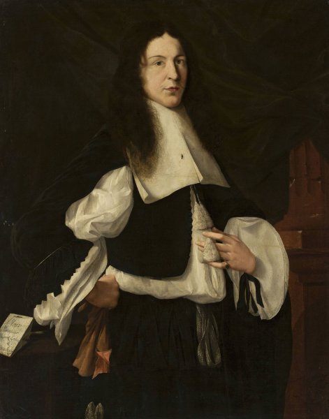 Main Product Photo of Portrait of Michael Lolien Painting by Johann Georg Haintz