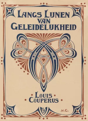 Bandontwerp voor; Louis Couperus, Langs lijnen van geleidelijkheid by Johann Georg Van Caspel Oil Painting