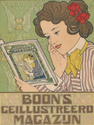 Poster for Boon's Illustrated Magazine by Johann Georg Van Caspel Oil Painting