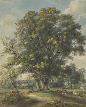 Et in Arcadia Ego by Johann Georg Von Dillis Oil Painting