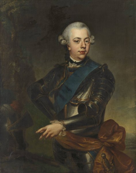 Main Product Photo of Willem V  Painting by Johann Georg Ziesenis