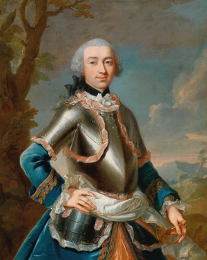 Portrait Of Johann Rudolf Graf Waldbott Von Bassenheim by Johann Heinrich Tischbein The Elder Oil Painting