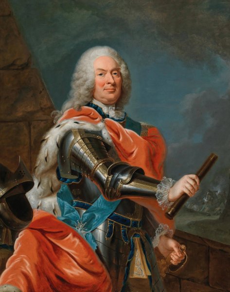 Main Product Photo of Portrait of William VIII, Landgrave of Hessen-Kassel  Painting by Johann Heinrich Tischbein The Elder