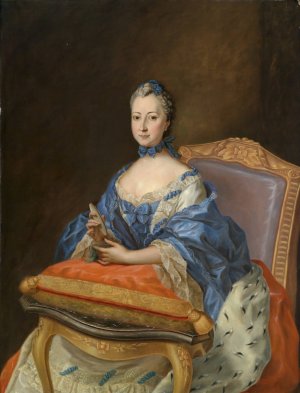 Sophie Charlotte zu Solms-Hohensolms-Lich by Johann Heinrich Tischbein The Elder Oil Painting