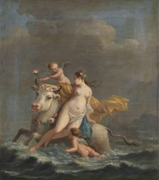 Main Product Photo of The Rape of Europa  Painting by Johann Heinrich Tischbein The Elder
