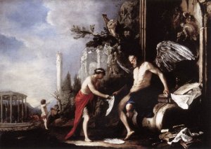 Allegory of Time Chronos and Eros