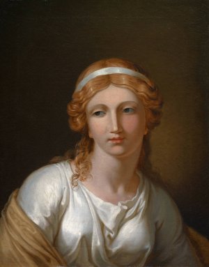 Helen by Johann Heinrich Wilhelm Tischbein Oil Painting