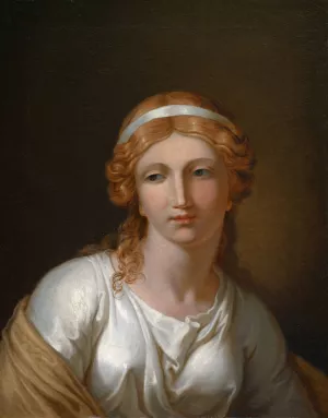Helen by Johann Heinrich Wilhelm Tischbein Oil Painting