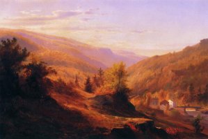 Catskill Cove Oil painting by Johann-Hermann Carmiencke