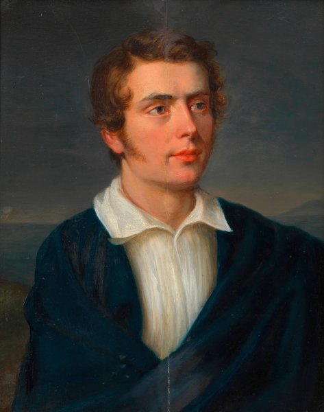 Franz Xaver Lossl  by Johann Hermann - Hand-Painted Oil Painting Reproduction