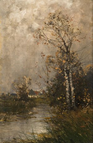 Autumn by Johann Jungblut Oil Painting