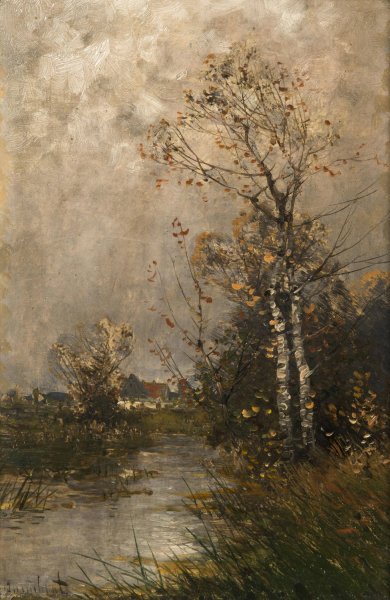 Autumn by Johann Jungblut - Hand-Painted Oil Painting Reproduction