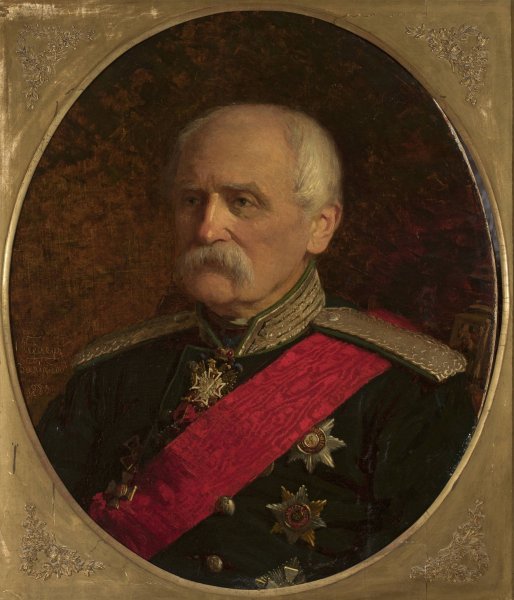 Main Product Photo of Portrait of major general Stanislaw Kierbedz, engineer  Painting by Johann Koler