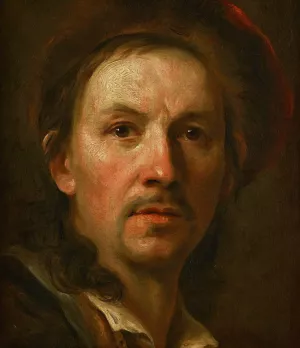 Selbstbildnis Oil painting by Johann Kupetzky