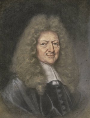 Bildnis des Frankfurter Ratsherrn Philipp Wilhelm von Gunterode by Johann Matthaus Von Merian Oil Painting