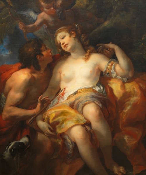 Main Product Photo of Cephalus and Procris  Painting by Johann Michael Rottmayr