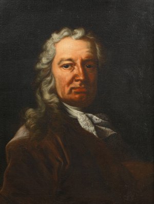 Selbstbildnis Johann Michael Rottmayr by Johann Michael Rottmayr Oil Painting