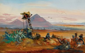 Teotihuacan by Johann Moritz Rugendas Oil Painting