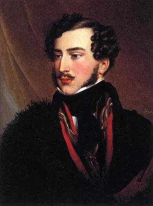 Count Gyurgy Karolyi by Johann-Nepomuk Ender - Oil Painting Reproduction
