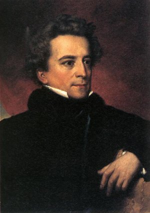 Count Jozsef Dessewffy by Johann-Nepomuk Ender Oil Painting