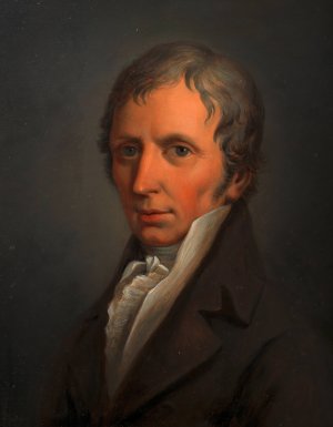 Kilian Herrlein, Maler by Johann Nepomuk Ender Oil Painting